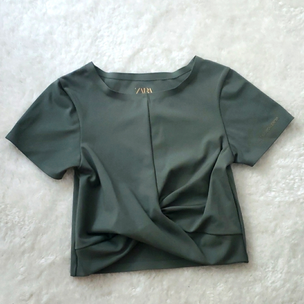 ZARA activewear crop top for girl 8-9 years